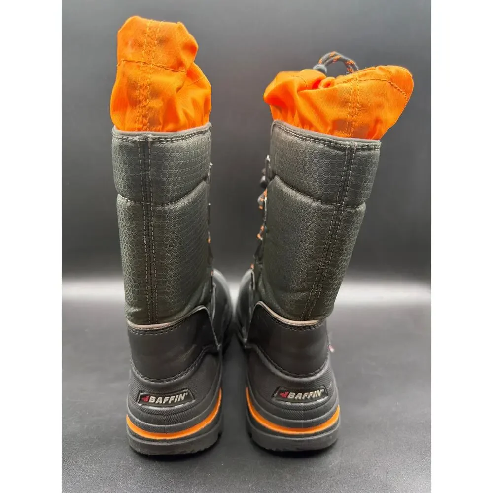 Baffin Pinetree Junior Snow Boots Youth US 3 Black Waterproof Insulated Winter
